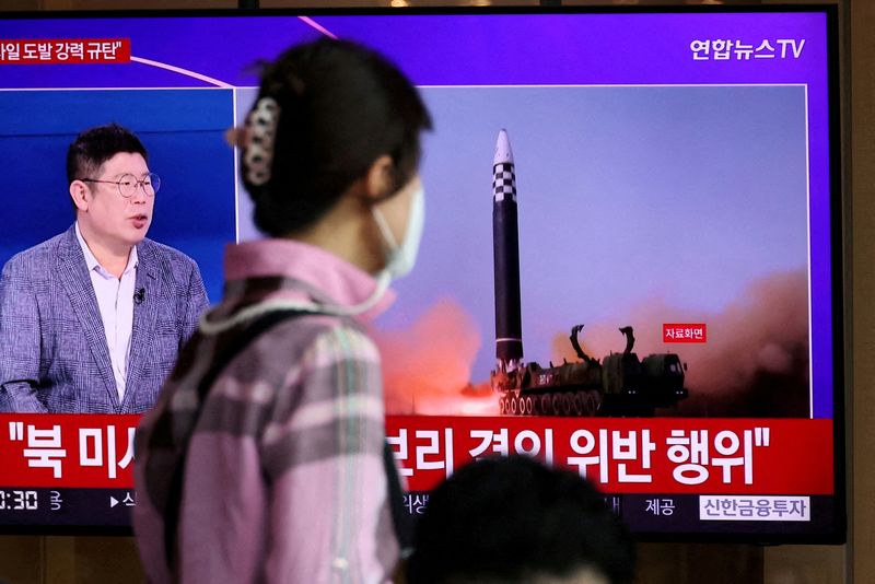 Ｇ７外相、北朝鮮のＩＣＢＭ発射実験を非難