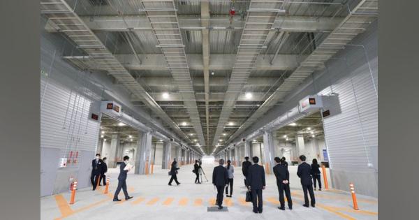 札幌レールゲート完成　貨物駅の物流施設　輸送を効率化