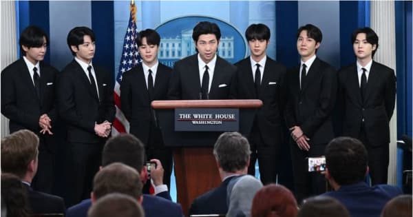 韓国BTSとバイデン米大統領が会談　アジア系差別への取り組みで協力