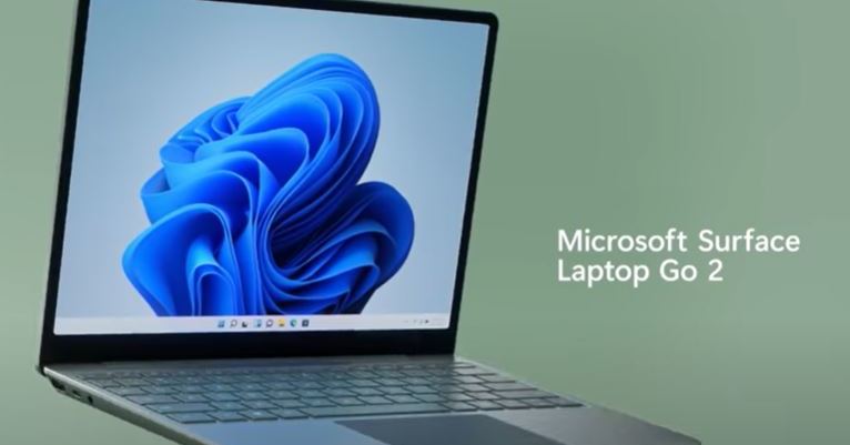 Microsoft、「Surface Laptop Go 2」発売　第11世代Intel Core搭載で9万6580円から