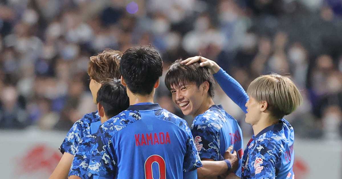 【サッカー日本代表戦速報】（６）日本が４－１に　田中が追加点