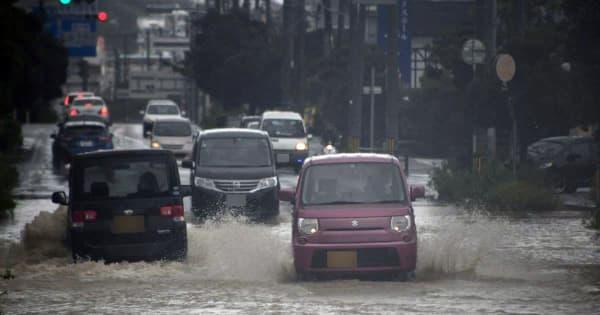 【大雨・写真まとめ】沖縄各地で冠水相次ぐ　5市町に土砂災害警戒情報