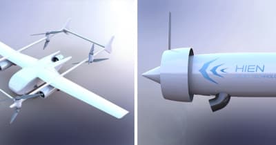 HIEN Aero Technologies、非常用電源として利用可能なハイブリッドUAV「HIEN Dr-One」を「Japan Drone 2022」に出展