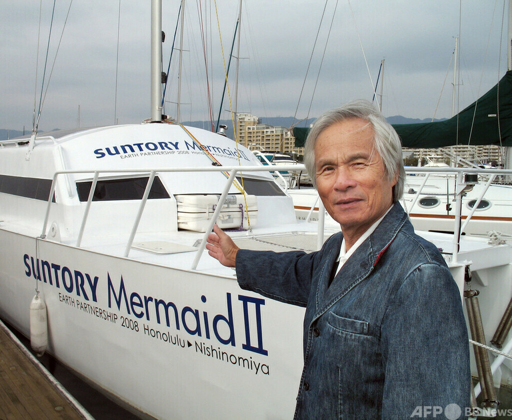 83歳・堀江謙一さん、太平洋横断 最高齢ヨット単独無寄港