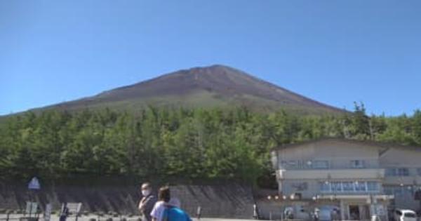 富士山の夏山　コロナ対策で検温済みの登山者にリストバンド配布へ　山梨県側の登山道
