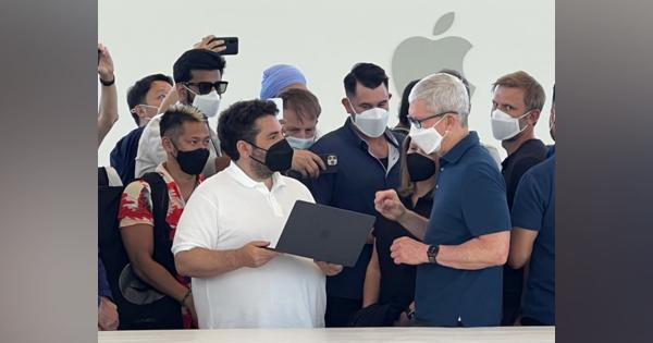 ティム・クックCEOも登場--Apple Parkで見た新「MacBook Air」