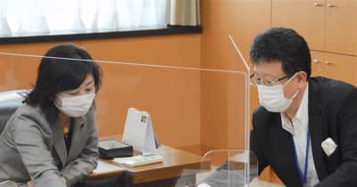 内密出産の制度化を　熊本市長、野田担当相に相談体制整備など提案