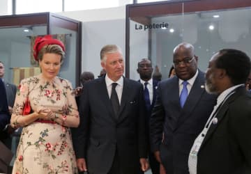 コンゴ支配に「深い遺憾」　ベルギー国王が初訪問