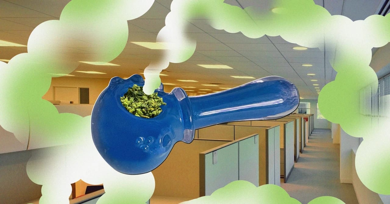 職場で大麻を吸う方法