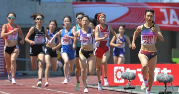田中希実が全体1位で決勝へ「あとは気持ちだけ」女子1500メートル