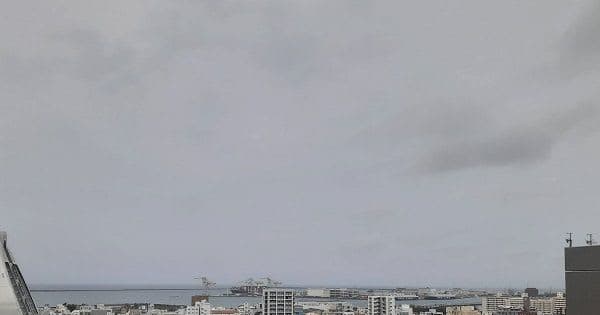 沖縄の天気予報（6月11日）曇りや雨　所により雷