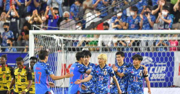 サッカー日本代表　4-1で快勝　久保、前田が代表初ゴール