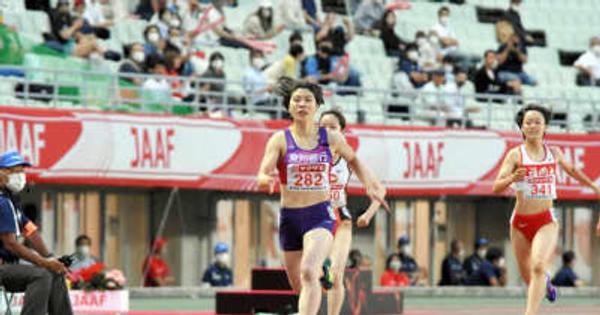 松本（東邦銀行）が8年ぶりの優勝　陸上日本選手権女子400メートル