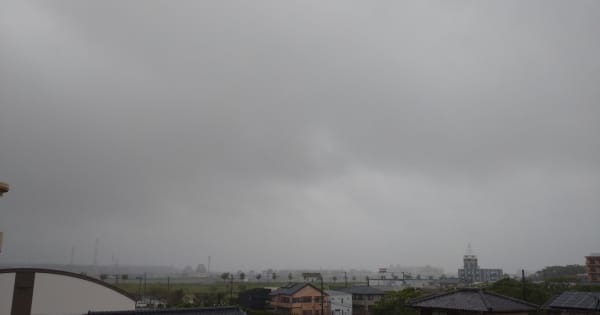 九州南部・北部ともに梅雨入り　九州南部では夜遅くにかけて大雨注意