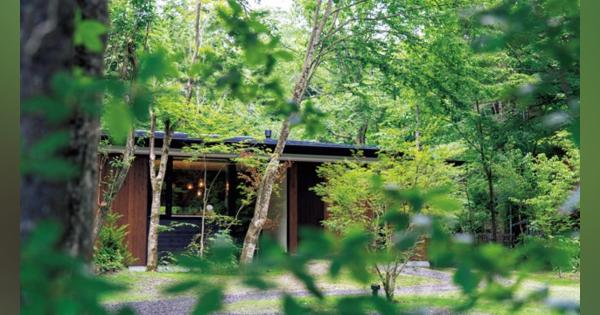 軽井沢にある理想の別荘『ラ・メゾン軽井沢』で、自然に囲まれながらゆったりとした時間を
