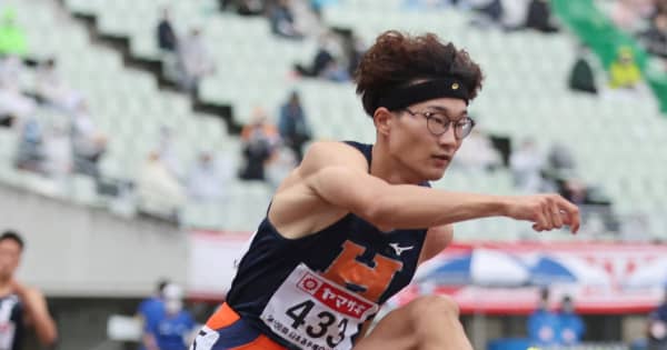 東京五輪代表・黒川和樹が連覇で世界陸上内定　陸上日本選手権　男子400メートル障害