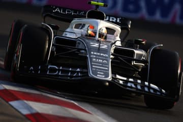 F1、角田が今季最高の8番手　アゼルバイジャンGP予選