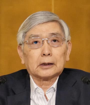 円急落「経済にマイナス」　日銀総裁、市場動向を注視