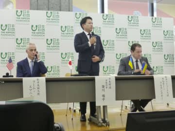 日本語学習後押しへ基金　ウクライナ避難民支援、日本財団