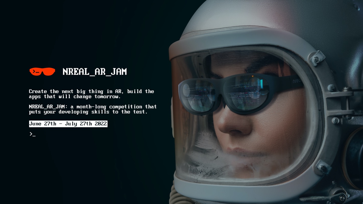 ARグラスのNreal、「Steam on Nreal」のベータ版をリリース　グローバルコンテスト「AR Jam」で10万ドル以上の賞金も