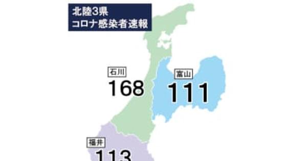 富山県内111人感染（16日発表）