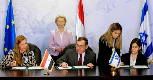 欧州へ天然ガス輸出拡大で合意　イスラエルとエジプトが協力
