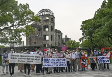 「人類が生きるために核廃絶を」　広島、長崎からも中継