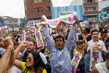 コロンビア初の左派大統領誕生へ　元ゲリラ、元ボゴタ市長が勝利