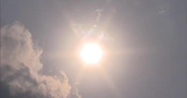 群馬県内各地で真夏日　伊勢崎33.8℃で全国一の暑さに