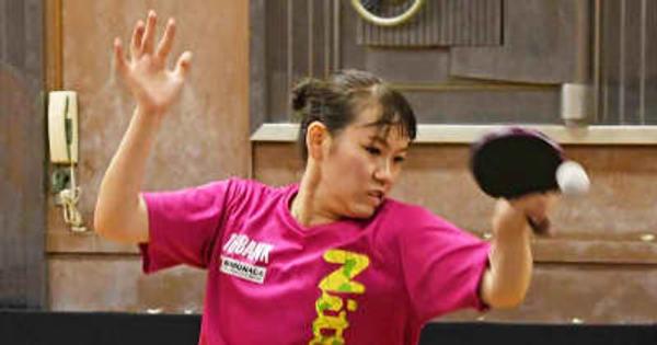 新生十六銀行、上位狙う　卓球日本L前期和歌山大会22日開幕