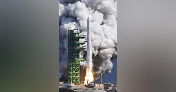 韓国、国産ロケット打ち上げ　衛星の軌道投入に初成功