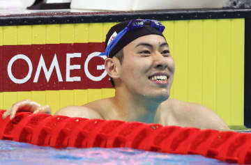 本多「銅」日本勢初メダル　世界水泳、男子200バタ