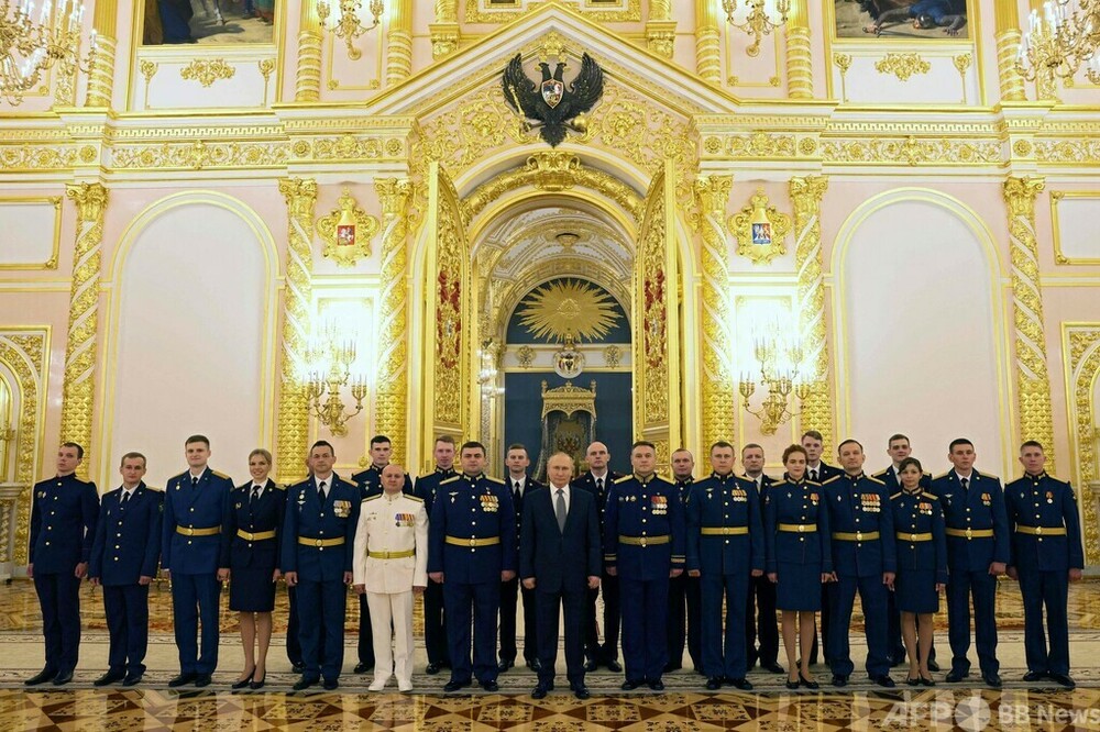 プーチン氏、ロシア兵を称賛「誇りに思う」