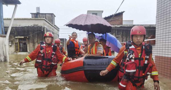 中国南部などで豪雨被害　数百万人が被災