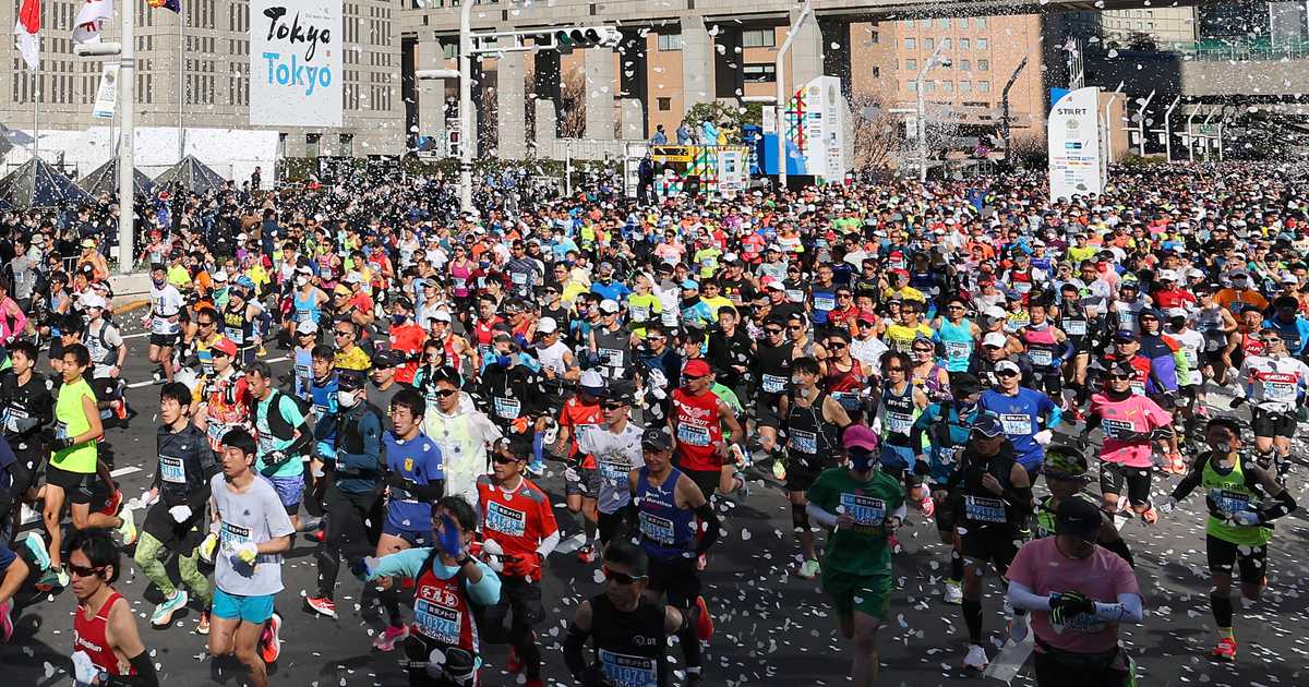 東京マラソン、定員３万８千人に　来年３月開催