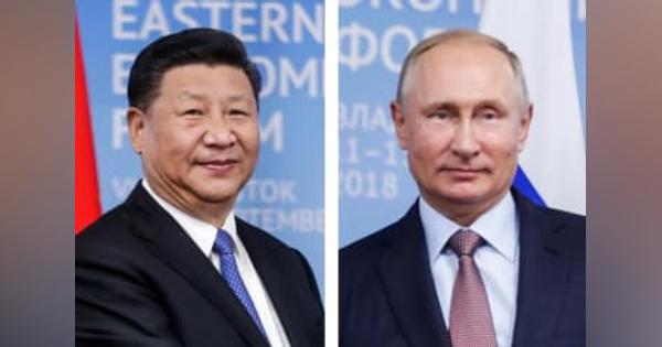 中国とロシア、結束を演出　BRICSで制裁批判