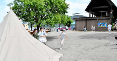 天然ウナギのBBQセットも予定三方湖畔に新キャンプ場オープン　福井県若狭町「わかさ鳥浜キャンプ場とれたんこ」