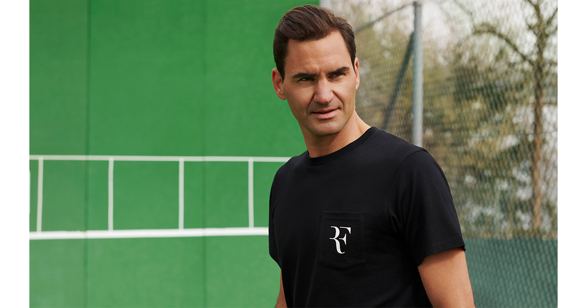 「ユニクロ」がテニス選手ロジャー・フェデラーとコラボしたTシャツを発売