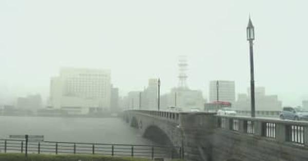 新潟県内　大気の状態が非常に不安定　土砂災害に警戒を