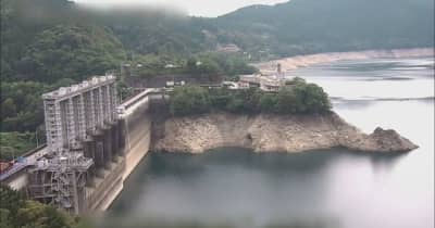 早明浦ダムの貯水率低下今週中に第3次取水制限の見通し　香川