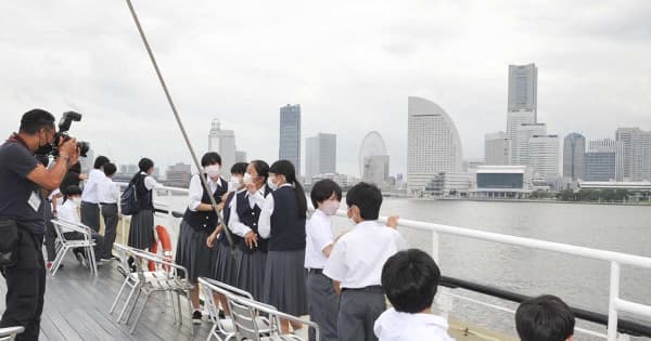 横浜港の校外学習が人気　コロナ禍影響、施設集積も人気後押し