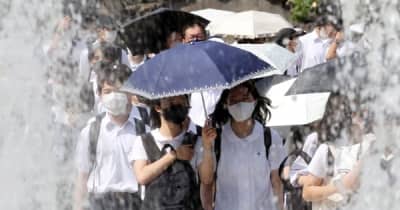 「暑い」長崎県内14地点で今年最高気温　熱中症9人搬送