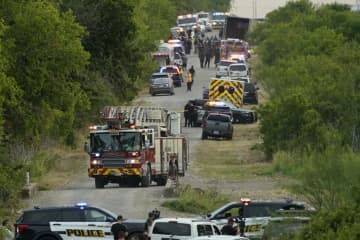 米、大型トレーラーに46人遺体　テキサス州、不法移民か