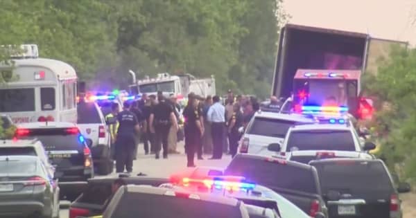 放置トラックの中で40人以上死亡、移民か　米テキサス州