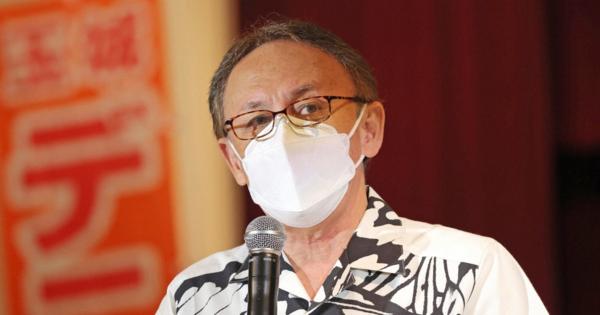 玉城デニー沖縄県知事、新型コロナ陽性　発熱なく、のどに痛み
