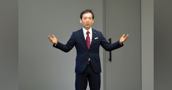 NTT東の澁谷直樹新社長が記者会見「地産地消型の社会づくりに貢献したい」
