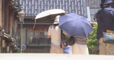 石川に「熱中症警戒アラート」梅雨明けで厳しい暑さ続く