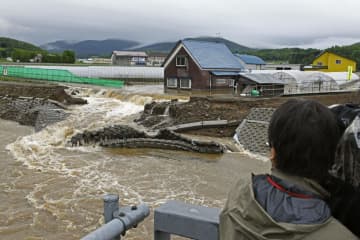 北海道・旭川で河川氾濫　住民救助、床下浸水も