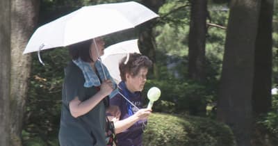 金沢で35度猛暑日予想 石川に今年初「熱中症アラート」