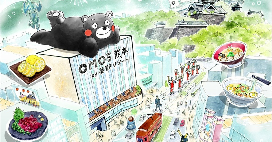 星野リゾート、熊本に都市観光ホテル「OMO5熊本」23年春開業　九州初展開